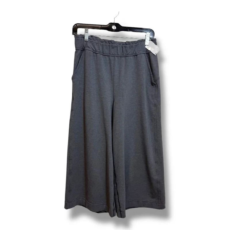 Athletic Leggings Capris By Lululemon In Grey, Size: 6