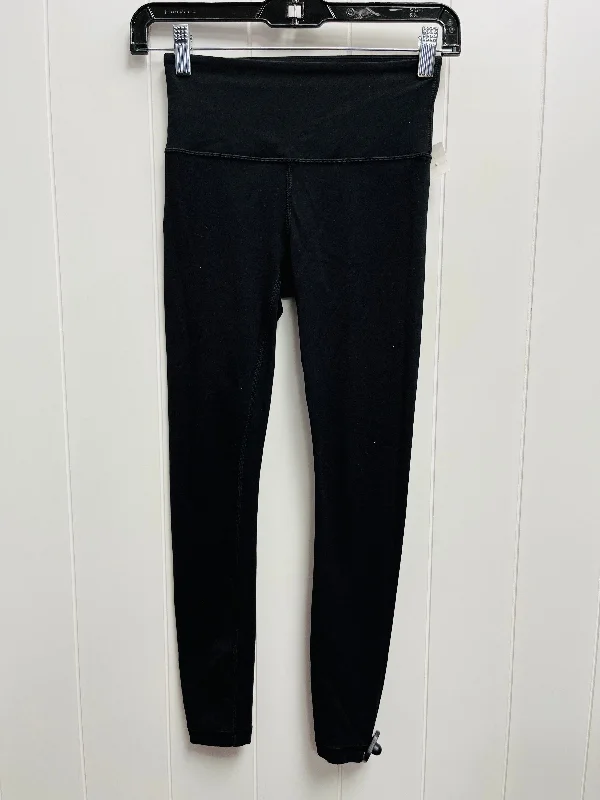 Athletic Leggings By Athleta In Black, Size: Xxs