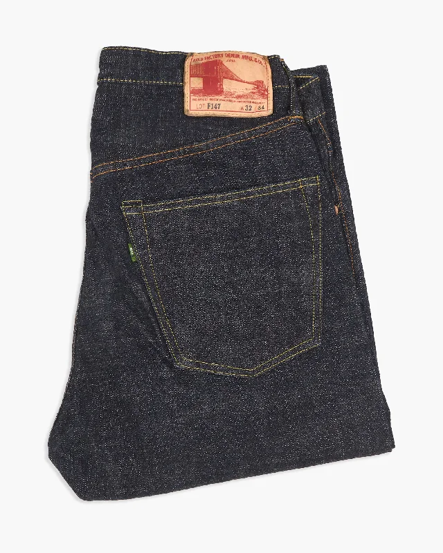 FOB Factory F147 14oz Supima G3 Selvedge Denim Slim Tapered Mens Jeans - Onewash