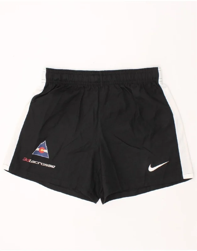 Mid-length Style NIKE Boys Dri Fit Sport Shorts 10-11 Years Medium Black Colourblock Mid-length Style NIKE Boys Dri Fit Sport Shorts 10-11 Years Medium Black Colourblock