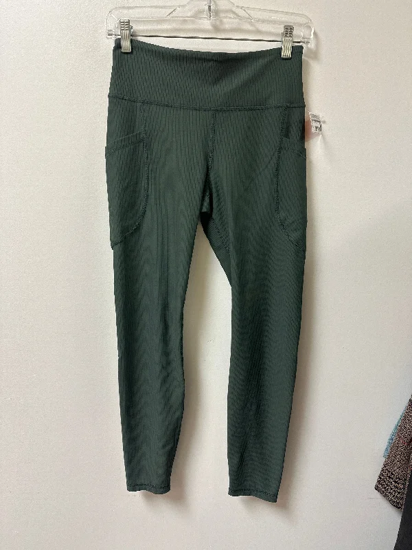 Athletic Leggings By Old Navy In Green, Size: M