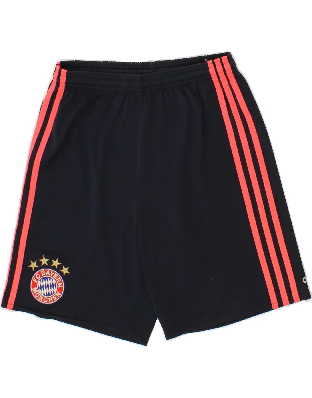 Bottom And Versatile ADIDAS Girls FC Bayern Munchen Graphic Sport Shorts 13-14 Years Navy Blue Bottom And Versatile ADIDAS Girls FC Bayern Munchen Graphic Sport Shorts 13-14 Years Navy Blue