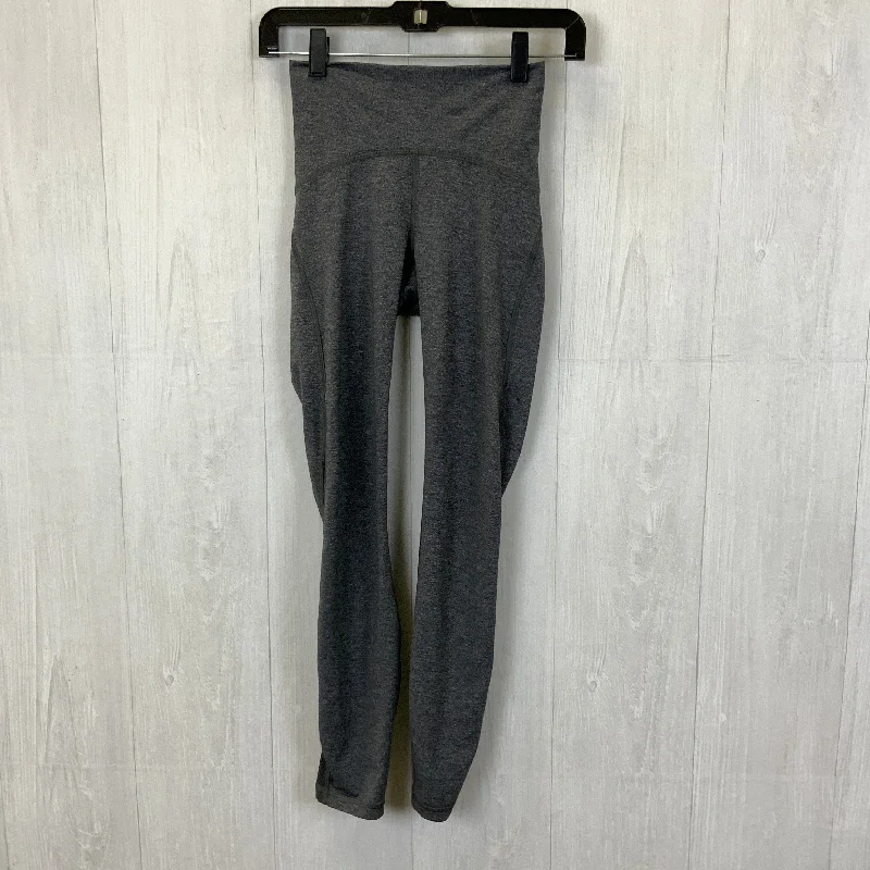 Athletic Leggings By Lululemon In Grey, Size: 2