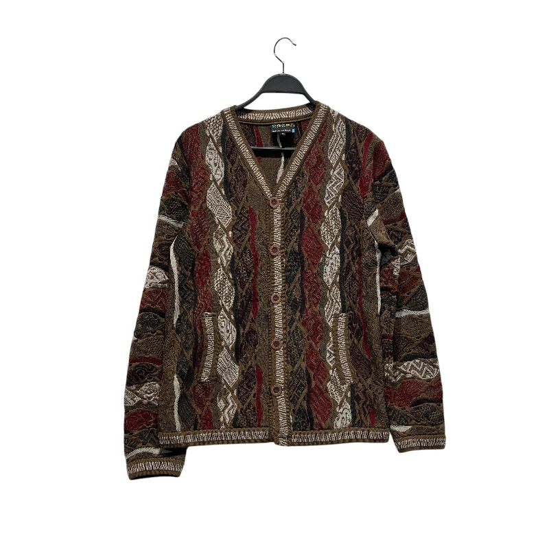 COOGI/Cardigan/S/All Over Print/MLT/red purple details