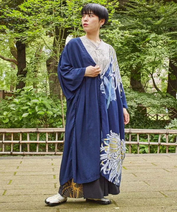 Versatile Comfort Wear KACHO-FUGETSU Long Haori