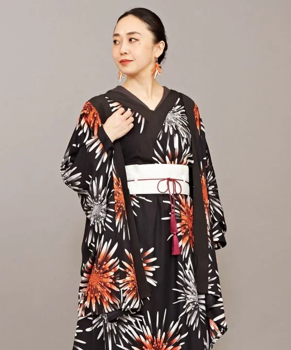 Soft Comfort Wear YOI-HANABI Haori Kimono