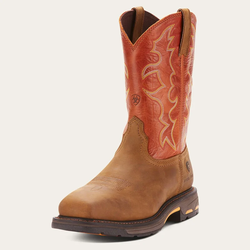 Casual Chic Outfits Ariat Men's WorkHog Wide Square Toe Steel Toe Work Boot