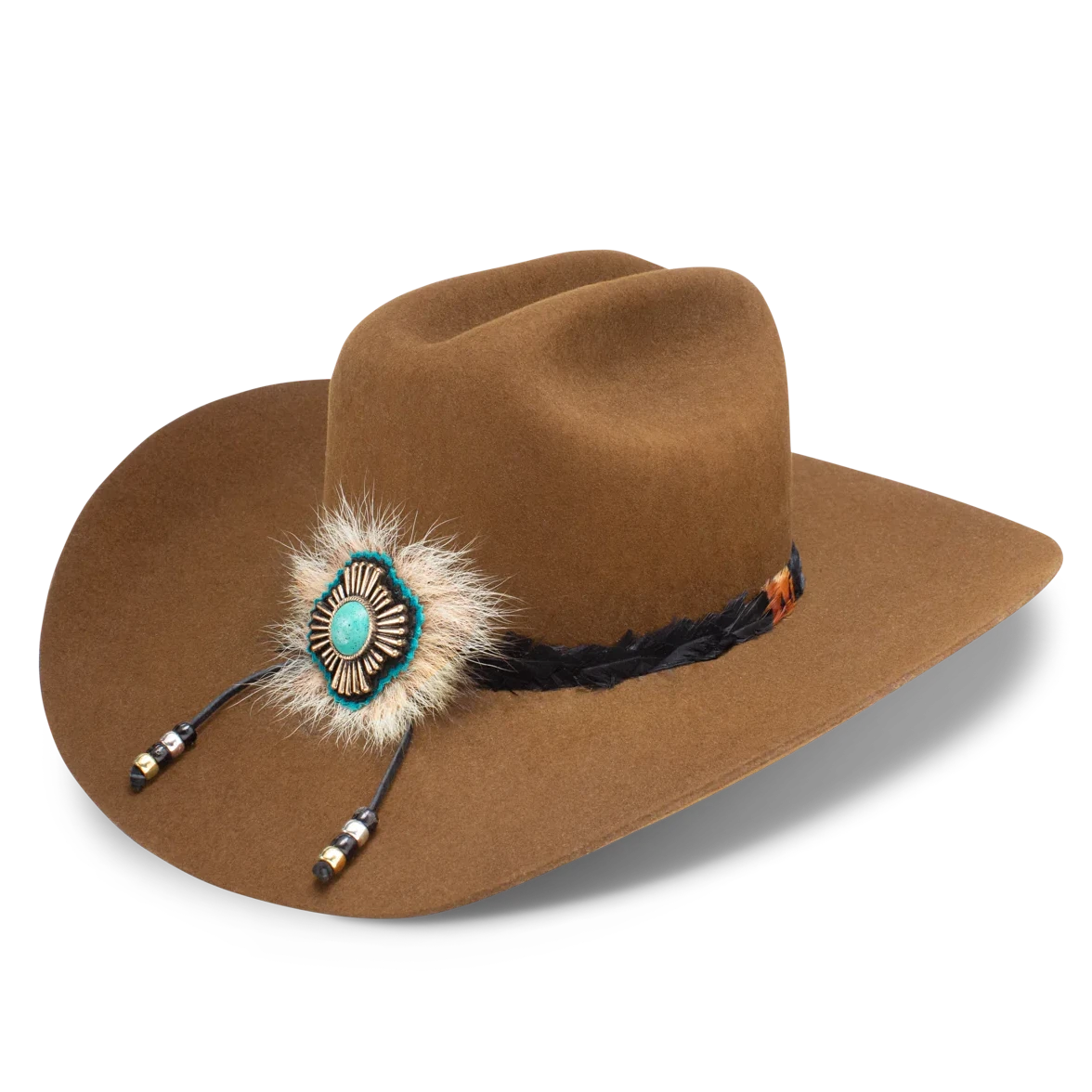 Slim Fit Charlie 1 Horse x Lainey Wilson Country With A Flare Wool Felt Hat in Cognac