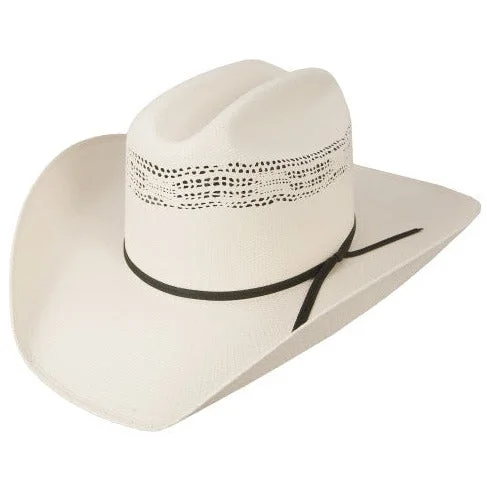 High-quality Fabrics Resistol Shootout Bangora Straw Hat