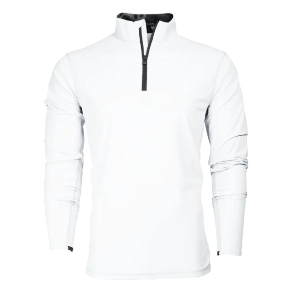 All-Day Style Tate Mockneck Quarter-Zip (Arctic)