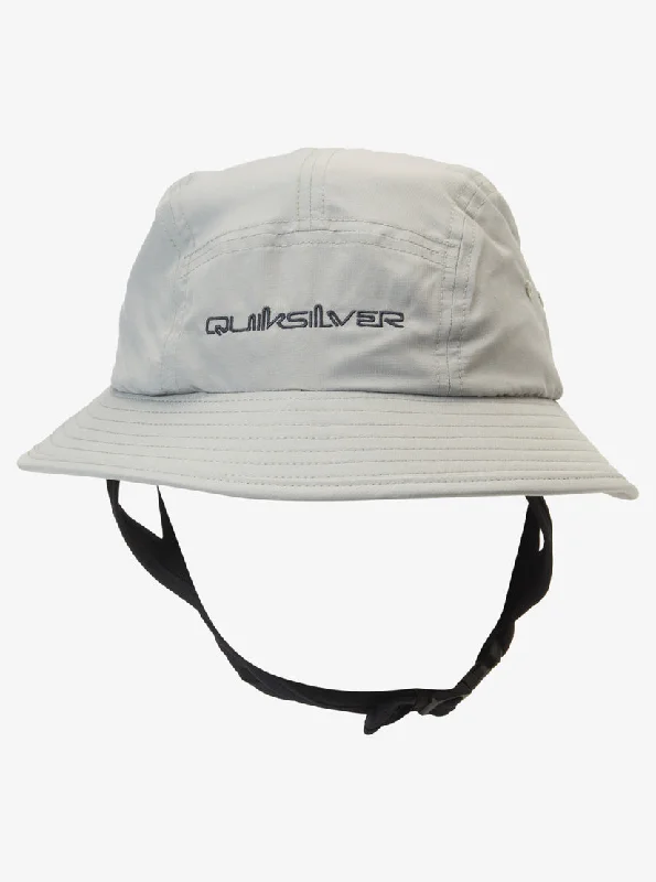Moisture wicking Quiksilver Surfari Bucket 2.0 Hat-Quarry