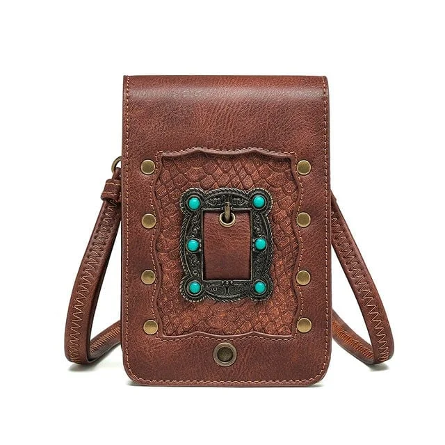 Trendy Traveler Steampunk Detachable Square Mini Bag