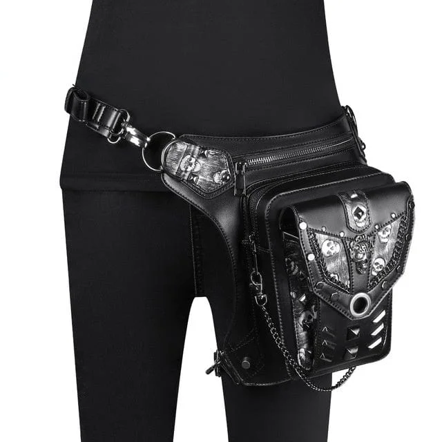Breezy Outfits Steampunk Multi-Purpose Rivets Bag